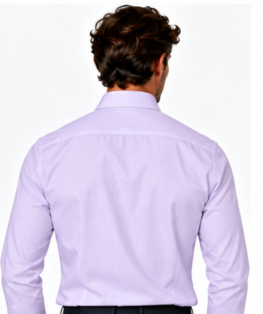 Lavender Twill Dress Shirt