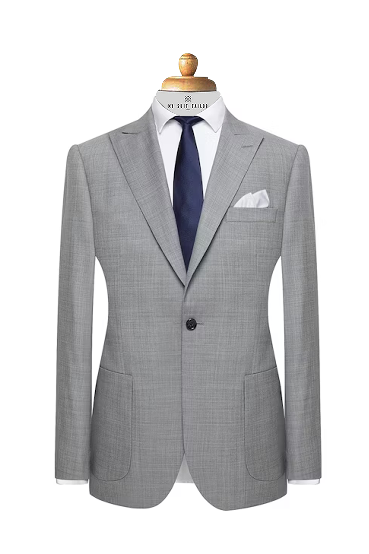 Buy Light Grey Suit Custom-Tailored Suits for Men My Suit Tailor
