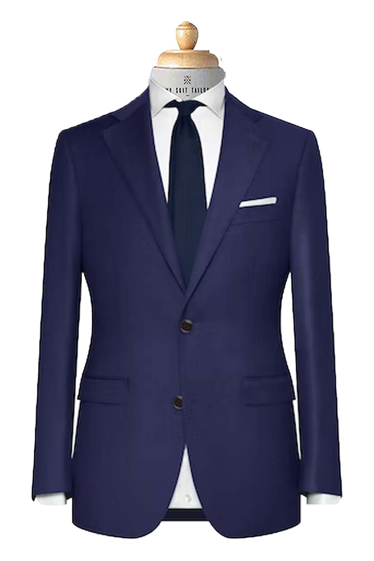 Buy Royal Navy Italian Suit Custom-Tailored Suits for Men My