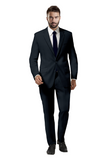 Suits for men: Buy Charcoal Grey Birds Eye Suit Online- My Suit Tailor