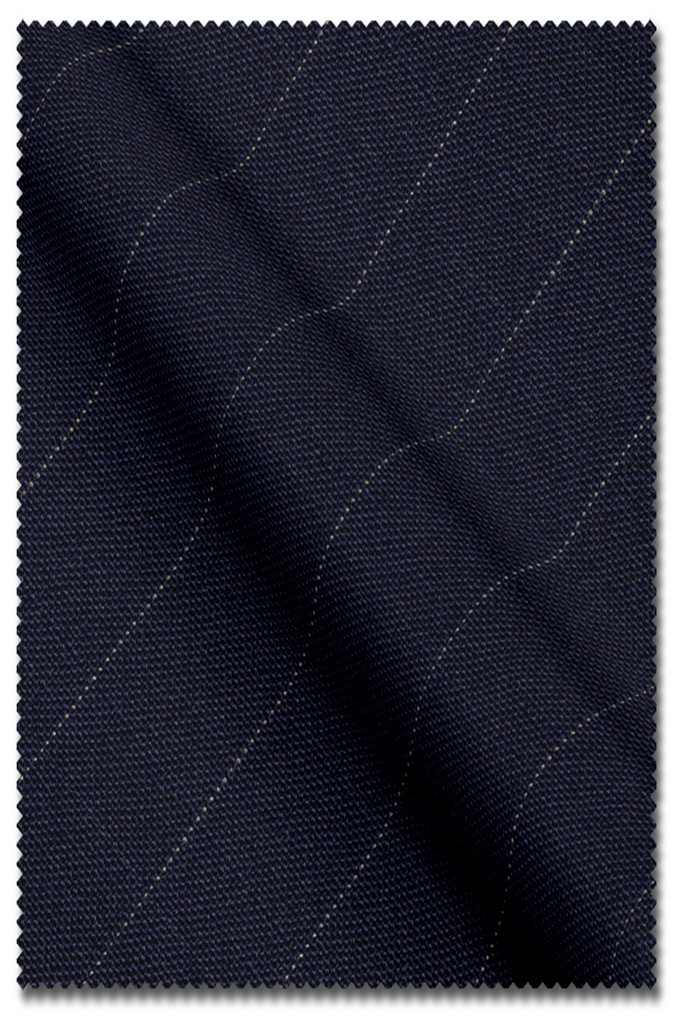 Navy Pin Stripe Suit