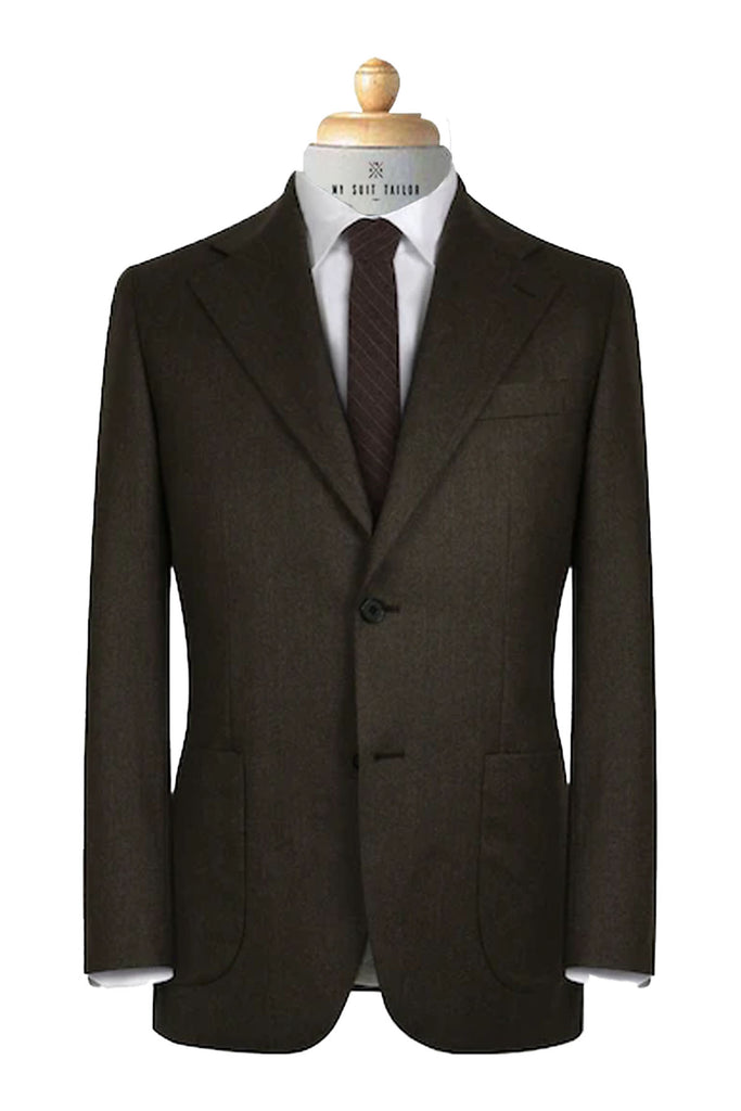 Brown Flannel Suit - VBC