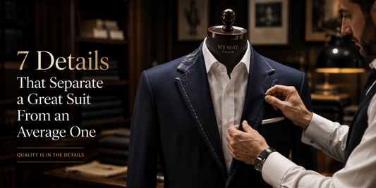 How to Spot a High-Quality Suit: 7 Details Every Man Should Know