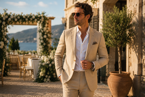 Beige Suits for Men: The Modern Style Essential for Weddings, Travel, and Summer Events