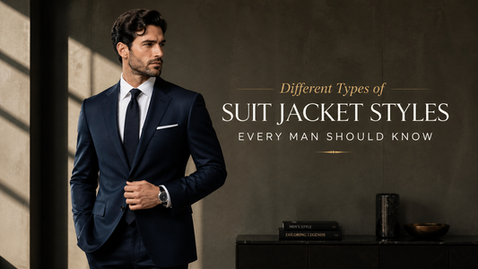 Different Types of Suit Jacket Styles Every Man Should Know
