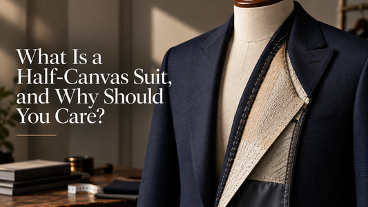 What Is a Half-Canvas Suit, and Why Should You Care?