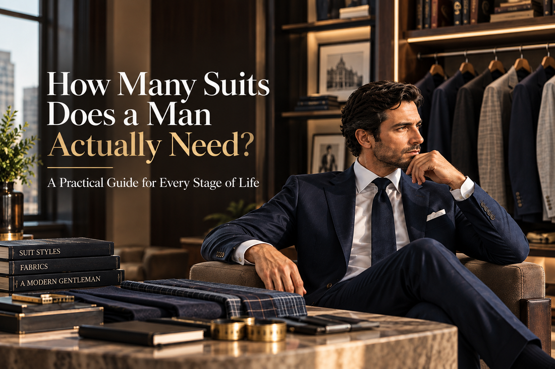 How Many Suits Does a Man Actually Need? A Practical Guide for Every Stage of Life