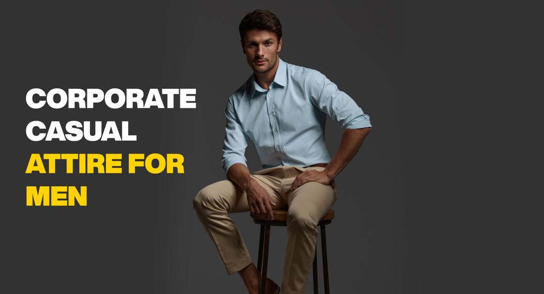 Corporate Casual Attire for Men: How to Dress Smart Without Being Too Formal