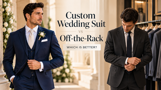 Custom Wedding Suit vs Off-the-Rack: Which Is Better?