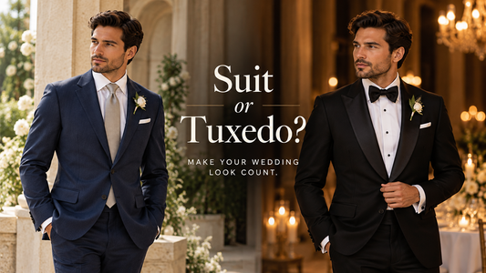 Wedding Suit vs Tuxedo: What Should the Groom Wear?
