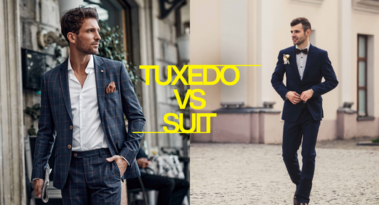 Suit vs. Tuxedo: What’s the Difference and Which One Should You Wear to a Wedding
