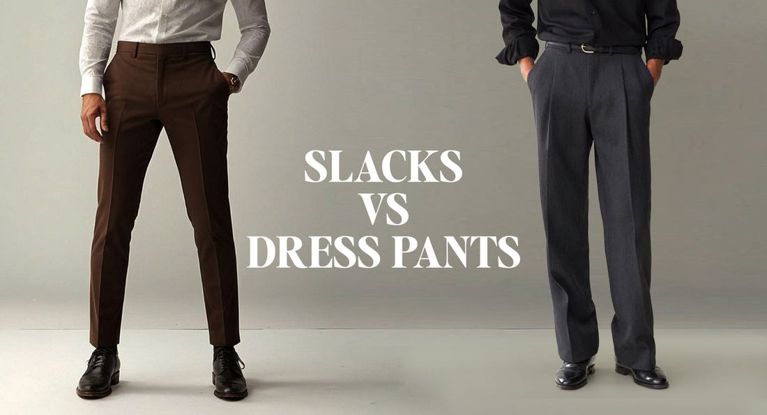 The Difference Between Slacks and Dress Pants: A Complete Guide for Me My Suit Tailor The Difference Between Slacks and Dress Pants: A Complete Guide for Me My Suit Tailor