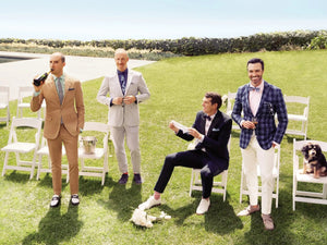 Stunning Hues For Men's Wedding Suit This Summer