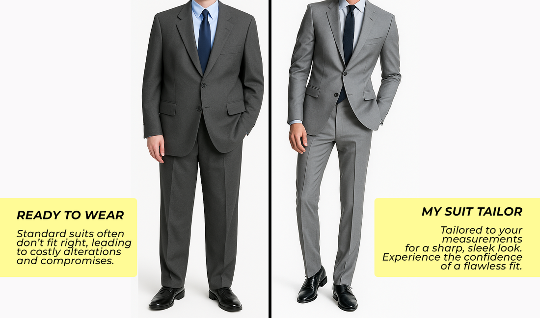 Custom Suits vs. Off-the-Rack Suits: Why Tailored is Worth Every Penny