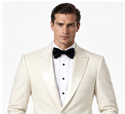 Cream Tuxedo Suit for Men | Wedding Tuxedo Elegance