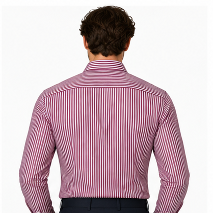 Red and White Stripe Shirt