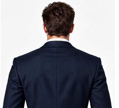 Navy Blue Tuxedo Suit – Custom Tailored Elegance