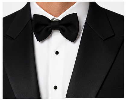 Men’s Black Tuxedo Suit – Custom Tailored Elegance