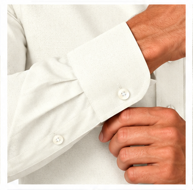 Custom Cream Dress Shirt for Men – Tailored Elegance