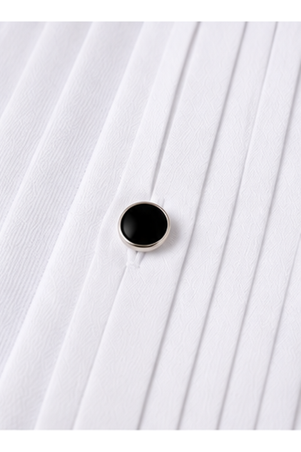 White Tuxedo Shirt for Wedding