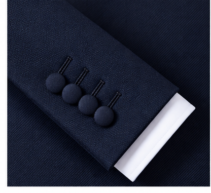 Navy Blue Tuxedo Suit – Custom Tailored Elegance