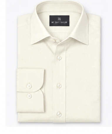 Tailored Shirts for Men: Buy Cream Dress Shirt