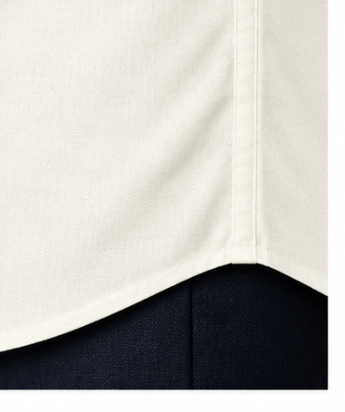 Custom Cream Dress Shirt for Men – Tailored Elegance