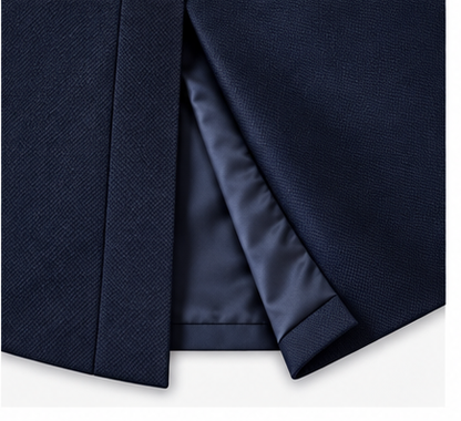 Navy Blue Tuxedo Suit – Custom Tailored Elegance