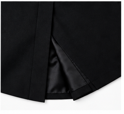 Italian Black Tuxedo Suit – Custom Tailored Super 130’s Wool