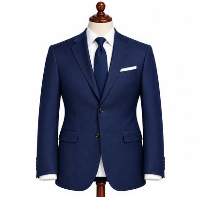 Royal Navy Italian Suit – Custom Tailored Blue Suit for Men