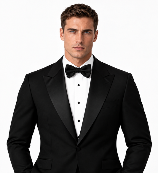 Loro Piana Tuxedo - Best Men's Black Tuxedo's Suit