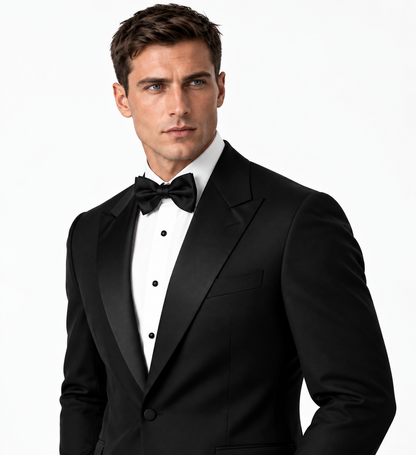 Loro Piana Tuxedo - Best Men's Black Tuxedo's Suit
