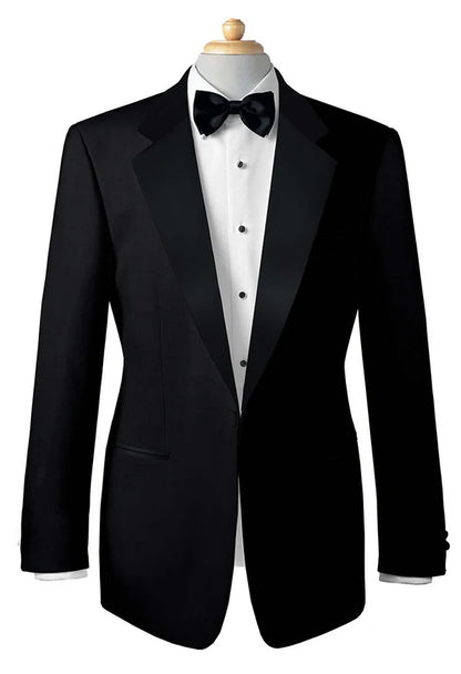 Men’s Black Tuxedo Suit – Custom Tailored Elegance