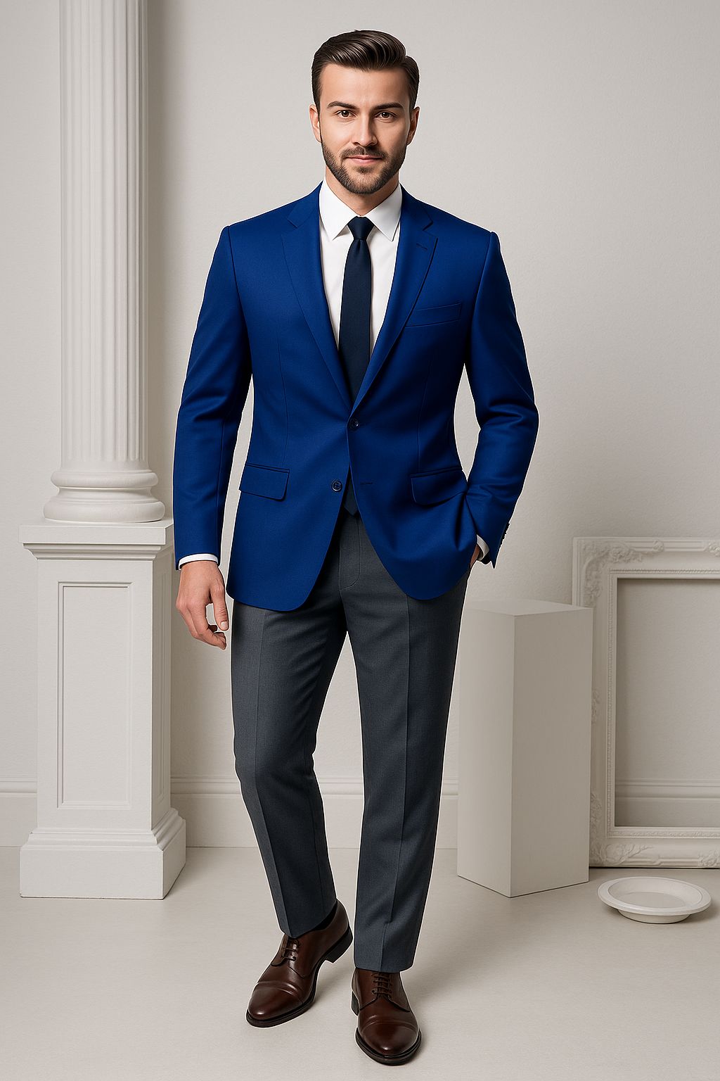 Royal Blue - Bespoke Blazer