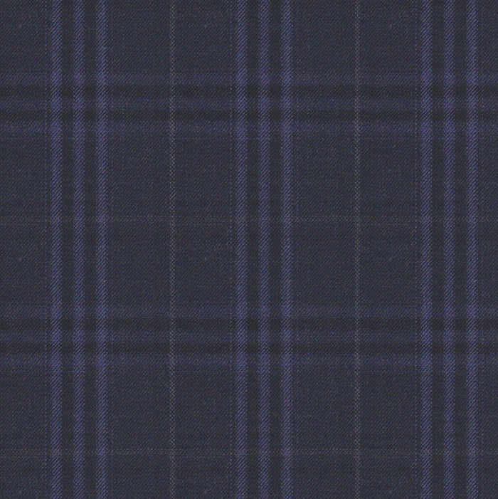 Charcoal & Purple Checks sports jacket