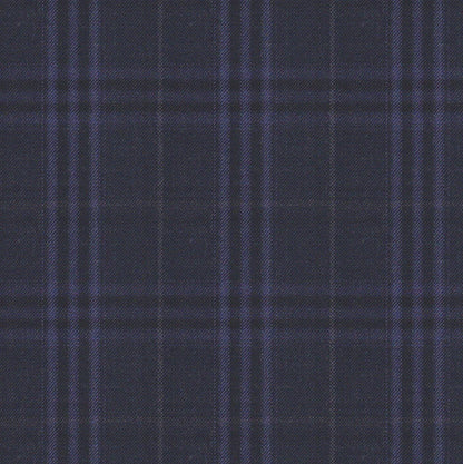 Charcoal & Purple Checks sports jacket