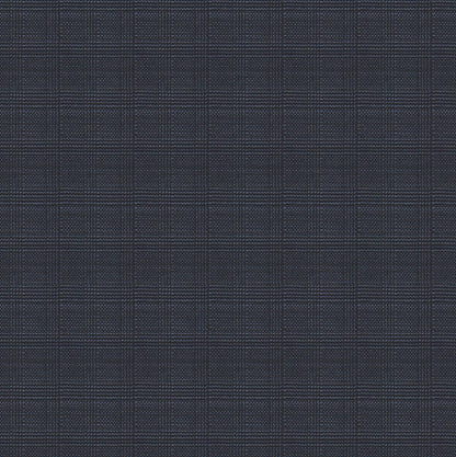 Midnight-Blue & Black Checks Sports Jacket