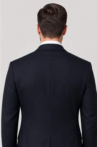 Men’s Black Blazer – Custom Fit Wool Blazer for All Seasons