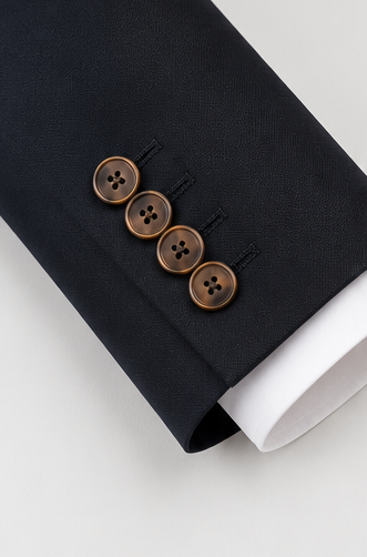 Men’s Black Blazer – Custom Fit Wool Blazer for All Seasons