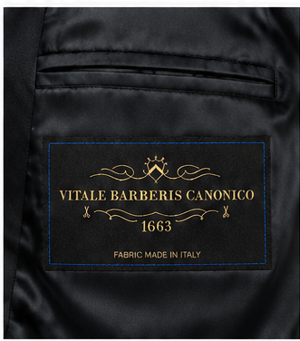 Italian Black Blazer- Vitale Barberis Canonico