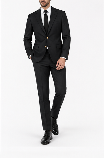 Italian Black Blazer- Vitale Barberis Canonico