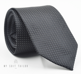 Grey Tie Self Design
