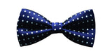 Dotted Navy Bow Tie