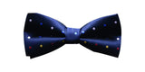 Navy With Colorful Dots Bow Tie
