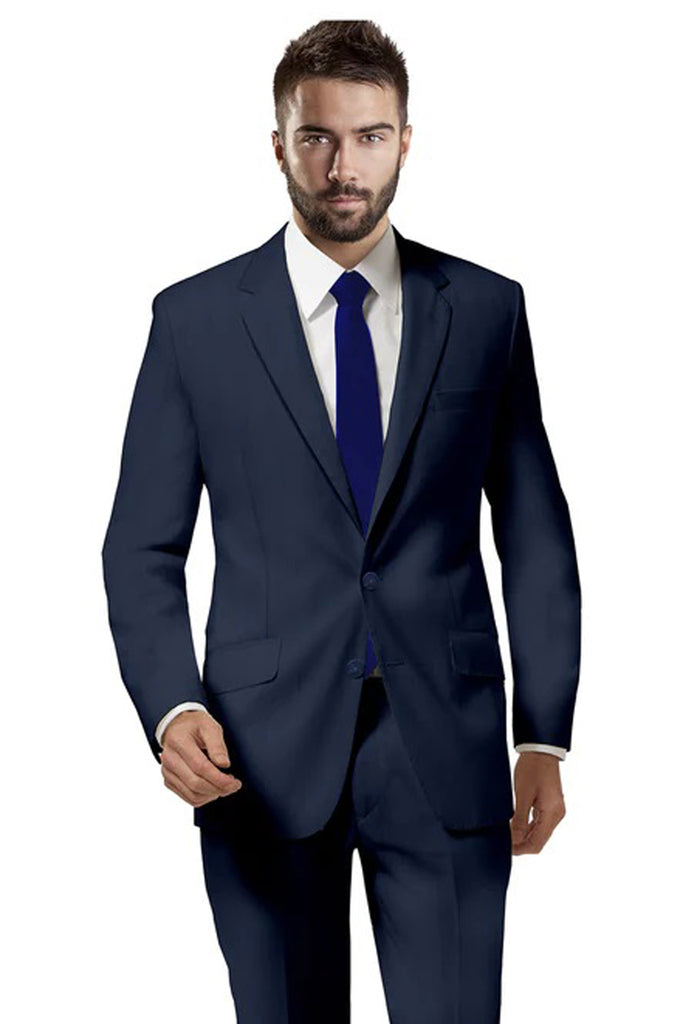 Cobalt Blue Stripe Suit