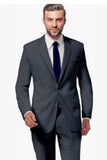 Suits for men: Buy Dark Grey Italian Suit-Guabello Online- My Suit Tailor
