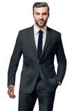 Suits for men: Buy Dark Grey Prince of Wales Suit Online- My Suit Tailor