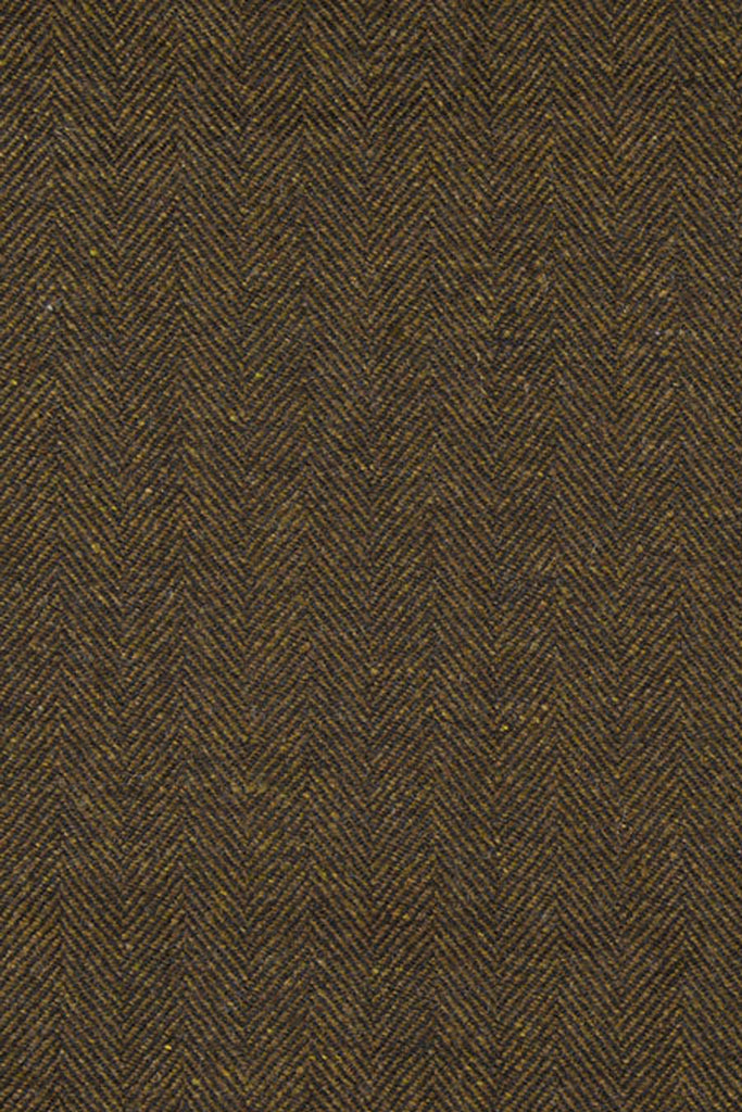 Brown Herringbone Tweed Suit
