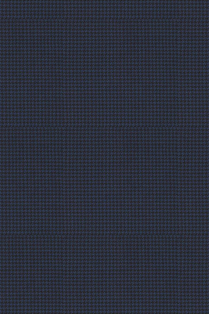 Suits for Men: Buy Navy Houndstooth - Italian Suit - My Suit Tailor