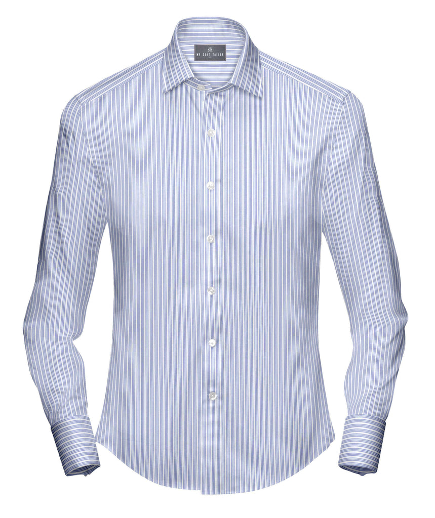 Madison Blue Stripe Shirt